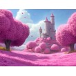 Children's Photomural Castle of Love