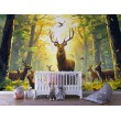 Fotomural Infantil Ciervos En El Bosque