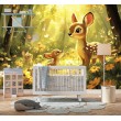 Fresque Murale Enfants Famille de Cerfs