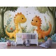 Fresque Murale Enfants Dinosaures