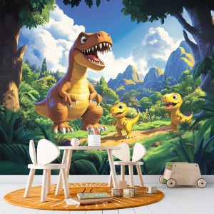 Fresque Murale Enfants Sur...