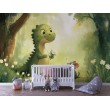 Fotomurale Per Bambini Dino e Topo