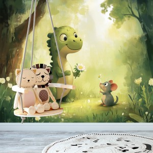 Fotomural Infantil Dino y...