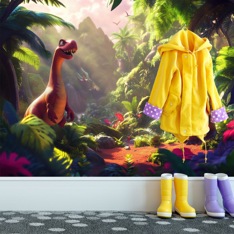 Dinosaur Adventures Children's Photomural