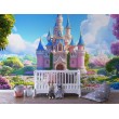 Fresque Murale Enfants du Château de Cendrillon