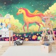 Fotomural Infantil Unicornio Mágico