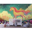 Fotomurale per Bambini Con Unicorno Magico