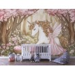 Unicorn and Fairy Children's Photomural