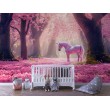 Unicorn in Enchanted Forest Children's Photomural