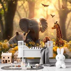 Fotomural Infantil Animales...