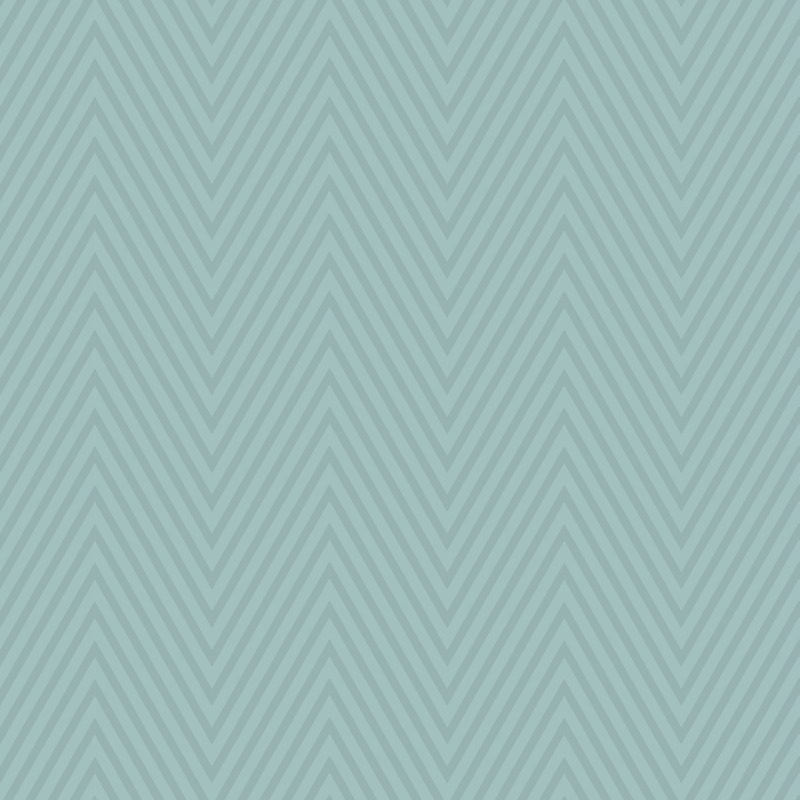 Asymmetrical Stripes Turquoise Wallpaper