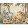 Fotomurale per Bambini Little Safari