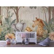 Fotomurale per Bambini Little Safari