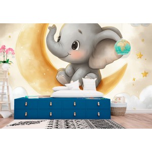 Elephant and Moon...