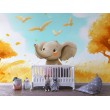 Fotomurale per Bambini L'elefante e i Suoi Amici