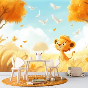 Brave Little Lion...