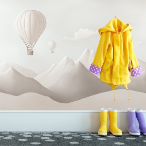 Fotomural Infantil Globos...