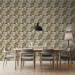 3D wallpaper organic beige