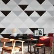 Inverted Triangle Geometric Wallpaper