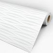 Papier peint géométrique minimaliste blanc