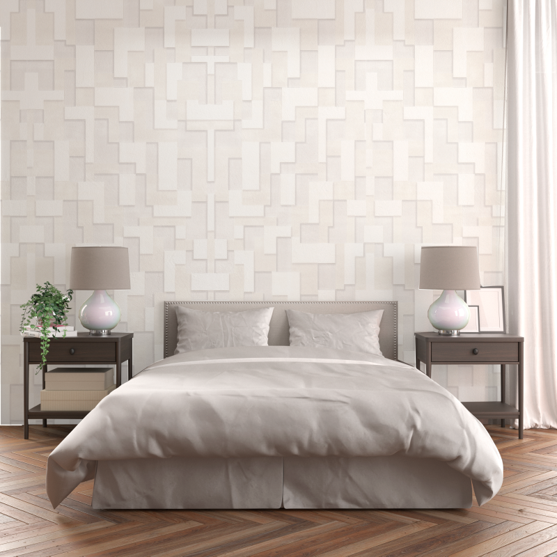 Minimalist Geometric Wallpaper Stone