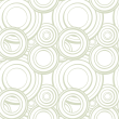 Green Circular Geometric Wallpaper