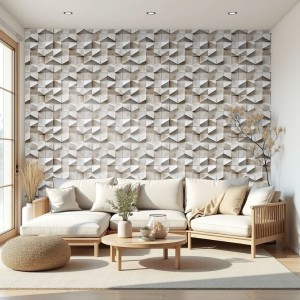 3D wallpaper geometric...