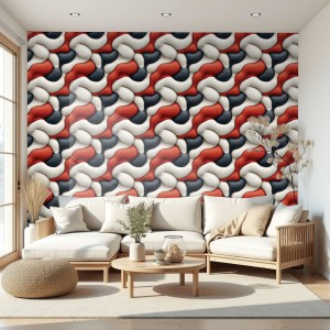 3D wallpaper organic...