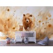 Children's Photomural Bear Family