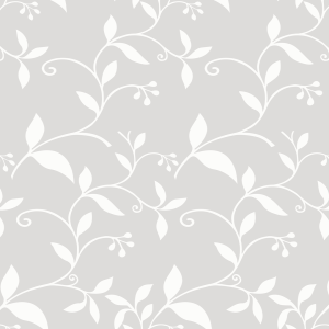 Elegant Grey Floral Wallpaper