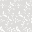Papier peint floral Elegant Grey