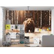 Fotomurale per Bambini Orso Selvatico