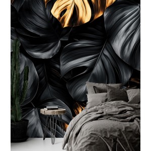 Große Monstera Blätter...