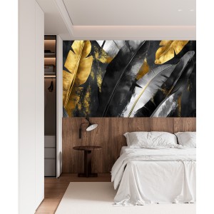 Fotomurale Con Foglie Della...