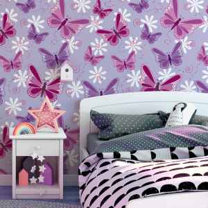 Papier peint de papillons...