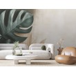 Fotomural Hojas De Monstera Y Palmera