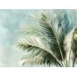Watercolor Palm Leaves Photomural