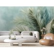 Watercolor Palm Leaves Photomural
