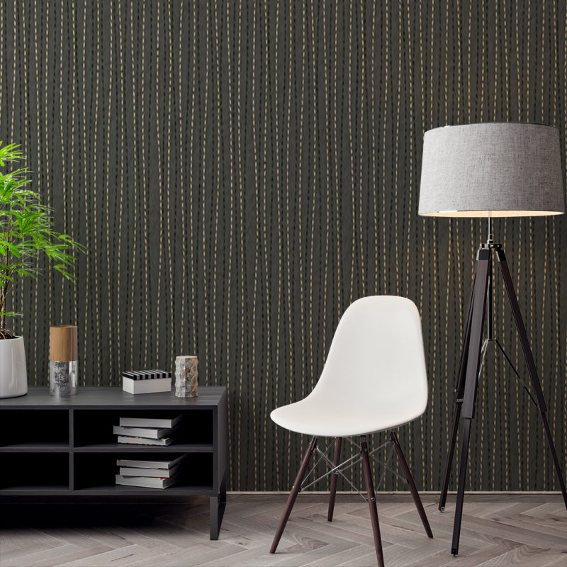Wallpaper Textura Puntos verticales dark grey