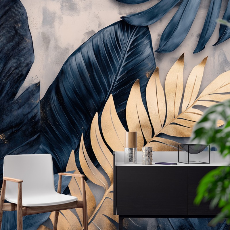 Decorative Palm Leaves Photomural