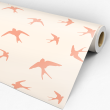 Animal Wallpaper Pink Seagulls