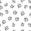 Carta da parati con impronte di animali