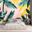 Palm Leaves Beach Design Leaves Photomural