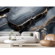 Black Marble Onyx Style Photomural