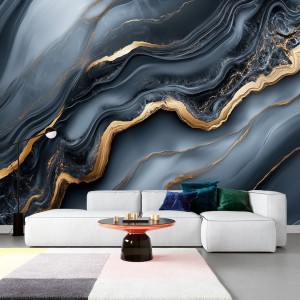 Blue Marble Photomural With...