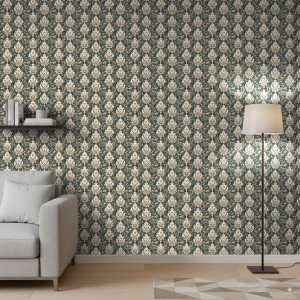 Arabesque wallpaper damask...