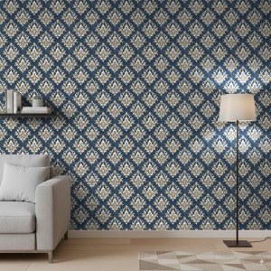 Arabesque wallpaper damask...