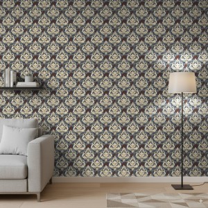 Arabesque wallpaper damask...