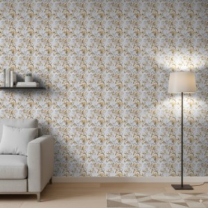 Arabesque wallpaper floral...
