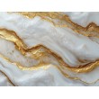 Fototapete Goldgeäderte Marmor mit Eleganten Weißen Hintergrund